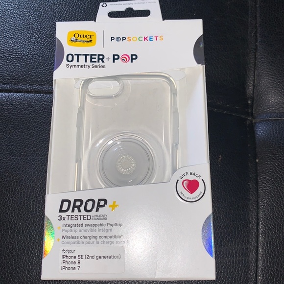 OtterBox Other - Otter + Pop Symmetry Series Phone Case for iPhone 8/7/SE- Clear